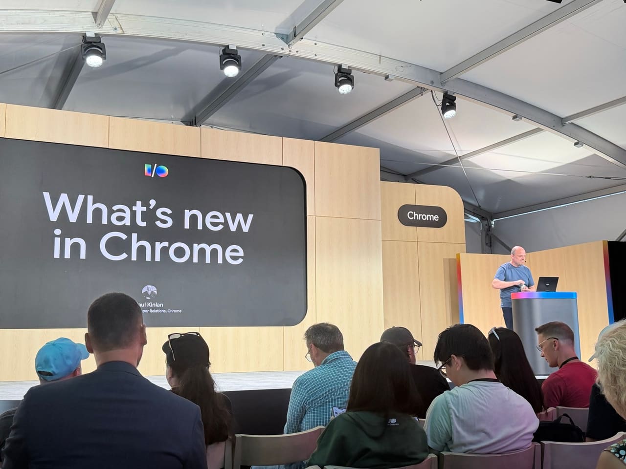 Lo que vi en Google I/O 2026: Chrome y la plataforma web